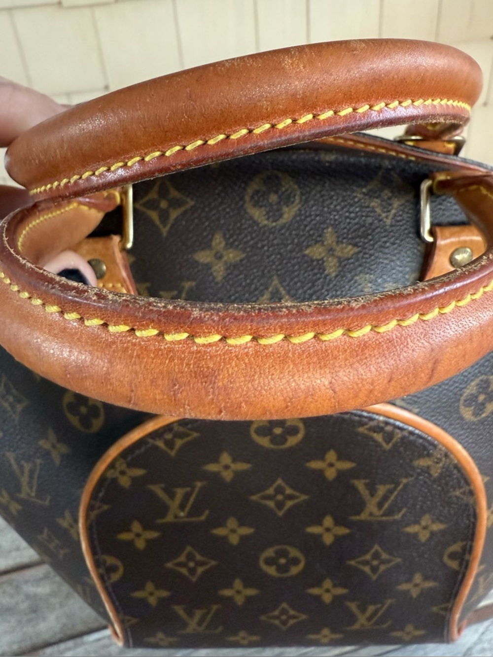 Louis Vuitton Ellipse PM Monogram Canvas Handbag Authentic Clean Interior No Key - Picture 5 of 16